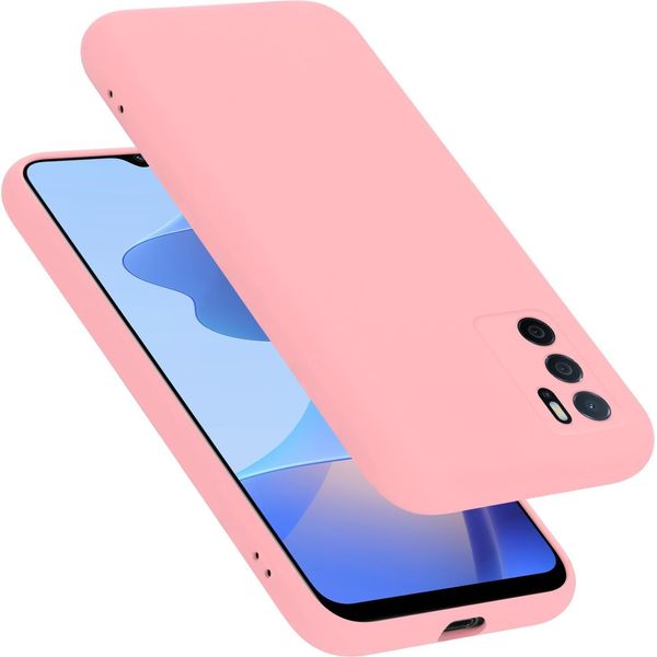 Cadorabo Custodia Protettiva Per Oppo A16S / A54S Caso In Rosa Telefono Cellulare Case Cover Tpu Etui-image