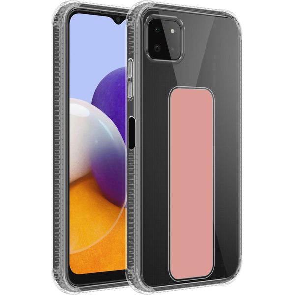 Cadorabo Custodia Protettiva Per Samsung Galaxy A22 5G Custodia In Rosa Custodia Tpu Silicone Cover Funzione Stand-image