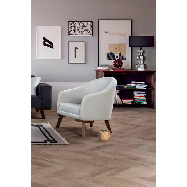Tappezzeria Designer Tessile 1 Posto Legno Tappezzeria Sedile Divani Nuova Poltrona Moderna-image