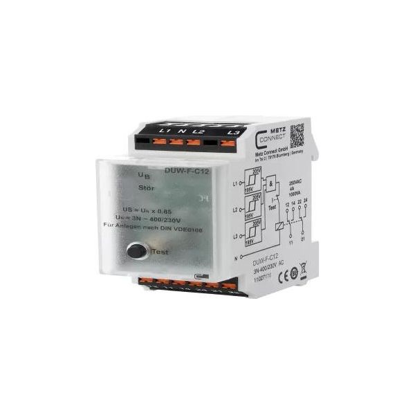 Metz Connect ÜBerwachungsrelais 230 V/Ac (Max) 2 Wechsler 11027170 1 St. (11027170)-image