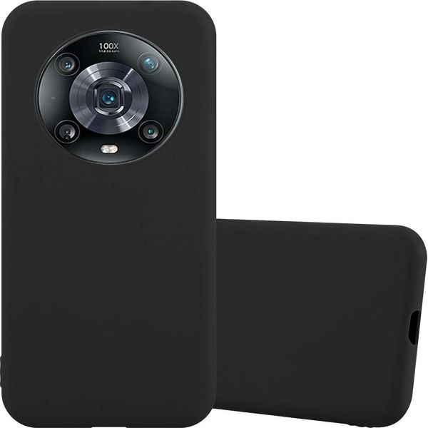 Cadorabo Custodia Per Honor Magic 4 Pro In Candy Black Custodia Protettiva In Tpu Flessibile Silicone Cover Cover Telefono Cellulare-image