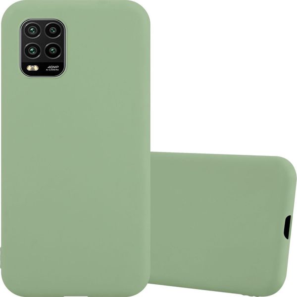 Cadorabo Custodia Per Xiaomi Mi 10 Lite In Candy Pastell Green Custodia Protettiva In Tpu Flessibile Silicone Cover Cover Telefono Cellulare-image