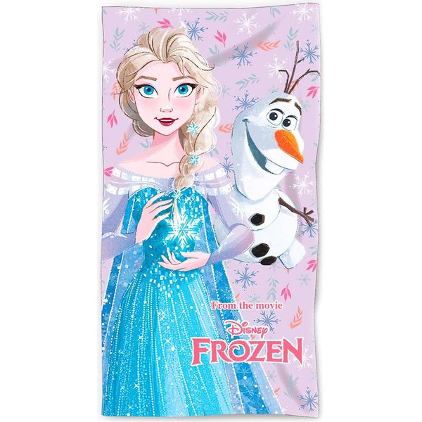 Disney - RęCznik BawełNiany Elsa & Olaf Z Kolekcji Kraina Lodu - Premium Akcesorium-image