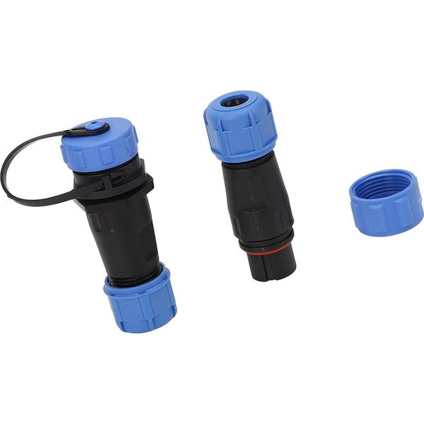 Connettore Dell'aviazione, Connettore Impermeabile A 4 Pin, Terminale Del Connettore Del Cavo, Spina Maschio-Femmina Del Montaggio A Pannello, Zoccolo Rotondo Della Spina, Terminale Di Cablaggio-image