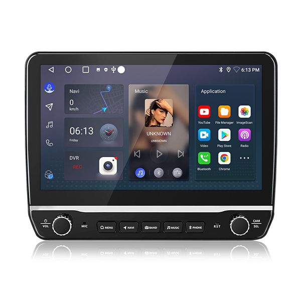 10.1" Autoradio Carplay Android 15 2+64G Per Peugeot Partner Citroen Berlingo 2 B9 2008-2019 Gps Navi Wifi Bt Dab+ Swc Usb Dsp"-image