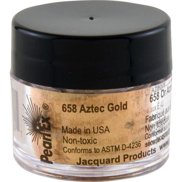 Pigmento Jacquard In Polvere Oro Azteco 3 G Per Il Crafting E La Pittura-image