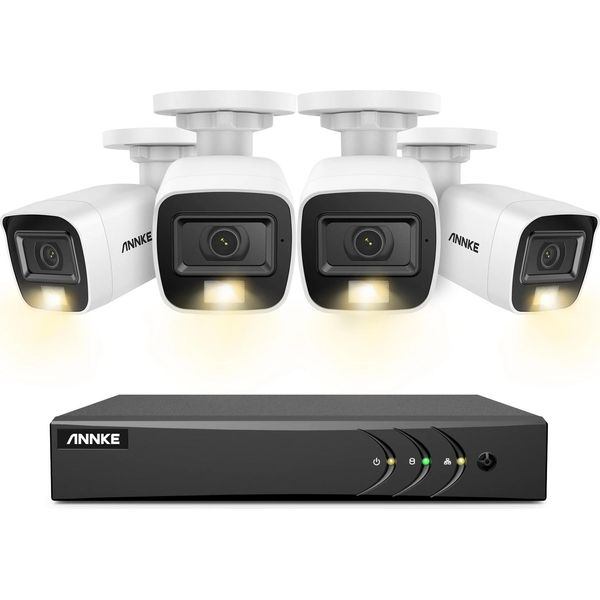 Sistema Di Sicurezza 8CH Dvr Cctv, Risoluzione 5MP Ultra Hd, Visione Notturna A Infrarossi, Telecamera Cmos 3K, 4T-image