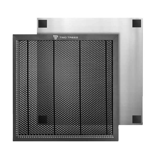 Banco Da Lavoro A Nido D'ape Per Taglio Laser, Struttura In Alluminio Resistente, Dimensioni Regolabili, Set Di Banchi Da Lavoro, 500X500X22 Mm-image