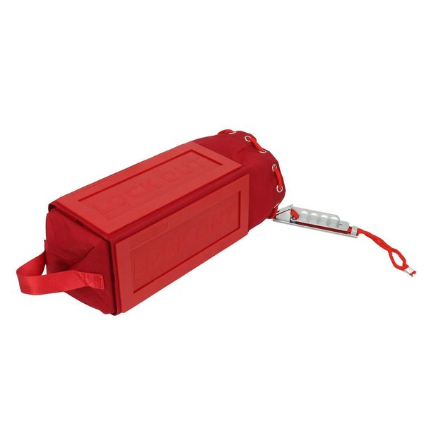 Borsa Di Blocco, Borsa Di Blocco Della Spina Elettrica, Borsa Di Blocco Della Spina Di Sicurezza, Spina Sovradimensionata E Copertura Di Controllo Del Paranco, Copertura Di Sicurezza Del Controllo Del Pendente, Dispositivi Di Blocco Del Blocco-image