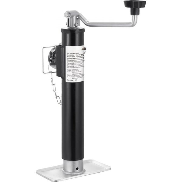 Martinetto Per Rimorchi 907 Kg - Supporto Girevole E Di Parcheggio - Per Rimorchi 283-533 Mm - Soluzione Di Supporto Robusta-image