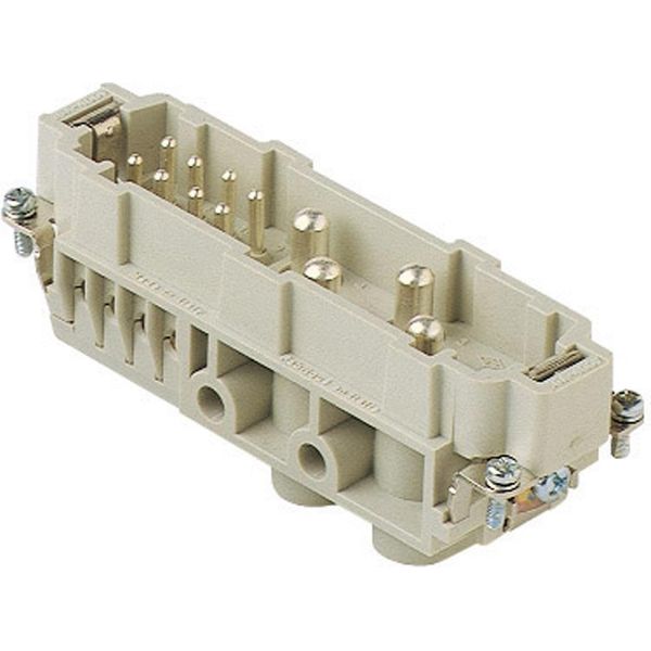 Cxm 4/8 I.L.M.E. Ilme Cx Inserto Pin (M) Connessione A Vite, 12 Pin 4/8+PE 400V - Contatto Di Controllo 400V, 80A/16A - 5 Pz-image