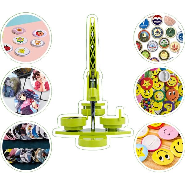 Macchina Per Badge Da 58 Mm, Funzionamento Semplice, Struttura Resistente, Set Completo Per Il Fai Da Te-image