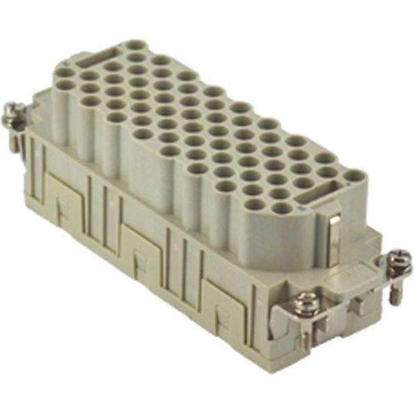 Cqeef 64 I.L.M.E. Ilme Cqee Inserto Presa (F) A Crimpare, 64 Pin+Pe 500V, 16A - 5 Pz-image