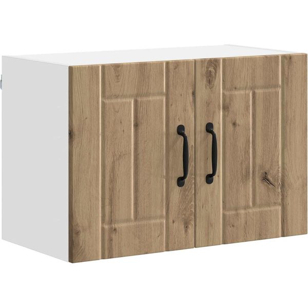 Vidaxl Armadio Da Parete Per Cucina Artisan Oak 60 X 31 X 40 Cm Materiale A Base Di Legno-image