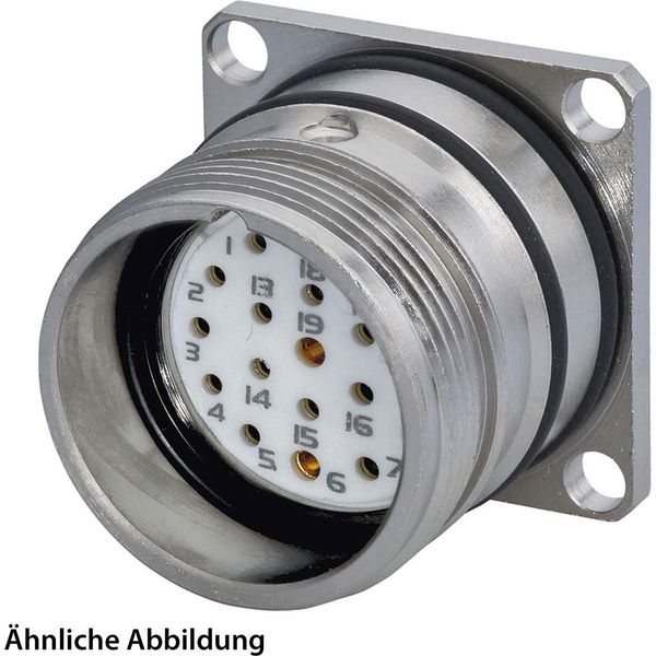 799916954K Hummel Set Incl. Contatti M23 Connettore Per Dispositivi Di Segnalazione, Inserto A Saldare Diritto Numero Di Poli 12-Poli, Presa Con-image