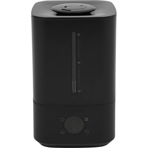 Umidificatore - Nebbia Calda E Fredda - Serbatoio Da 6 L - Silenzioso <36 Db - Funzionamento A Sfioramento - 3 Livelli Di Nebulizzazione - Spina 240 V Ue - Nero-image