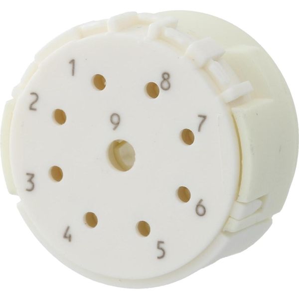 7004981101 Hummel M23 Contatto Di Segnale A Crimpare Inserto Connessione A Crimpare, Numero Di Poli 9-Poli, 1+8 200V Contatto Di Controllo 200V,-image