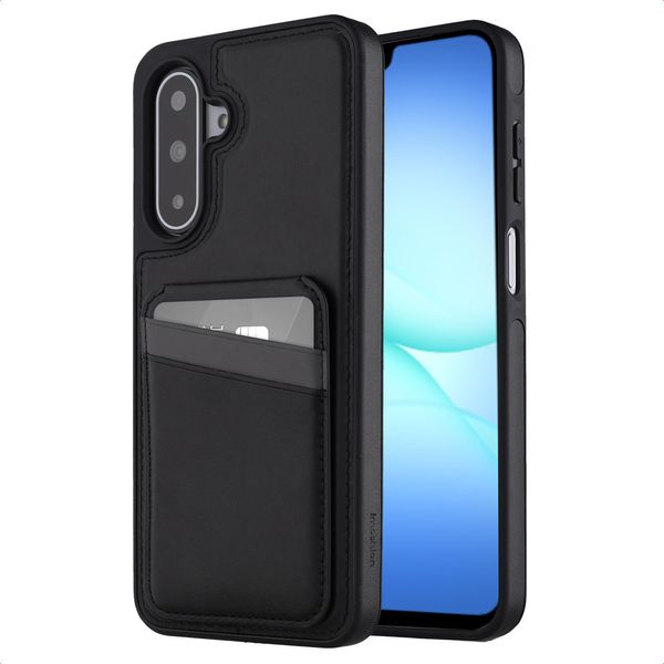 Samsung Galaxy A17/Samsung Galaxy A17 Custodia - Pelle Finta - Imoshion Custodia Morbida/Backcover - Nero-image