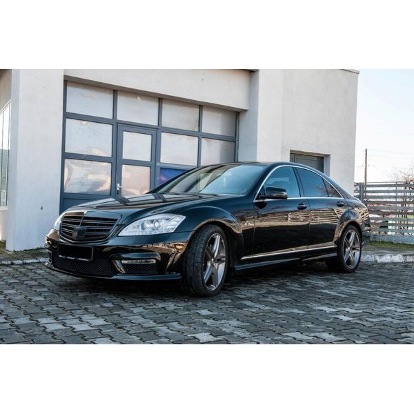 Luci Diurne Speciali A Led Drl Per Mercedes S W221 2010-2013.-image