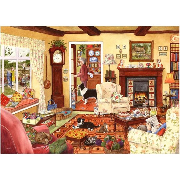 House Of Puzzles Puzzle In Time For Tea 500 Xl Teile Puzzle-image