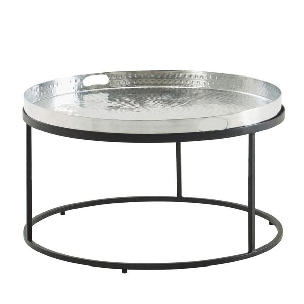 Wohnling WL6.692 Couchtisch Metall Schwarz 62 Cm X 62 Cm X 36 Cm-image