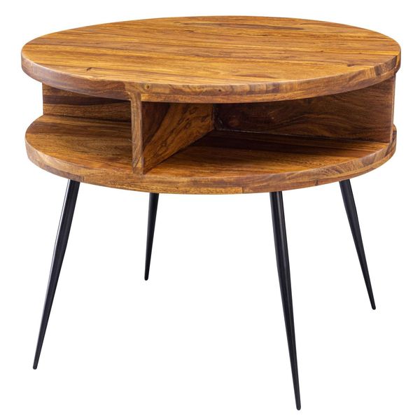 Wohnling WL5.962 Couchtisch Sheesham 60 Cm X 60 Cm X 45 Cm-image