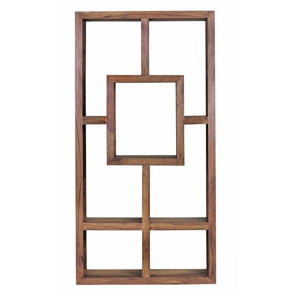 Wohnling BüCherregal WL1.375 Mumbai Massiv-Holz Sheesham 90 X 180 Cm-image
