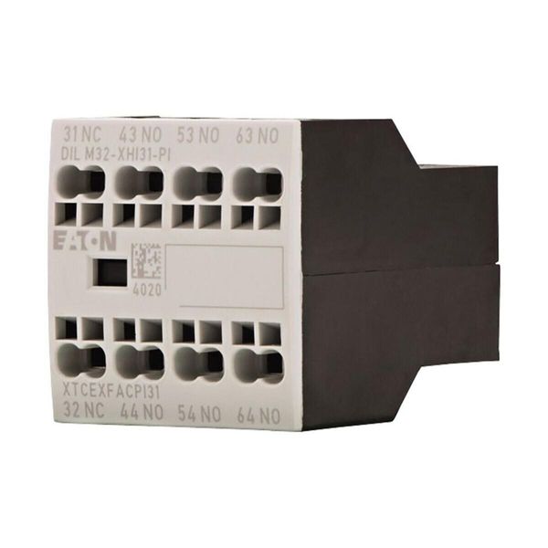 Eaton DILM32-XHI31-PI Blocco Di Interruttori Ausiliari 3 Contatti Na, 1 Contatto Nc 4 A 1 Pz-image