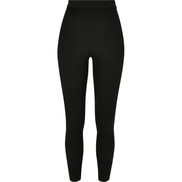 Urban Classics - Leggings A Costine Da Donna, Nero - 5XL-image