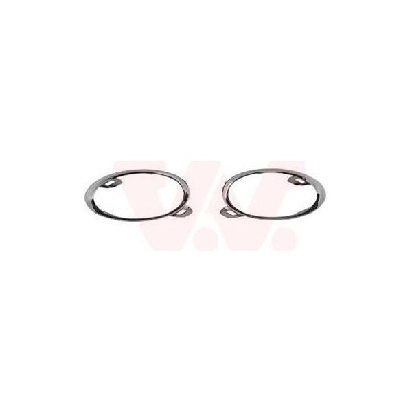 Van Wezel 4382589 Copertura Paraurti Anteriore Sinistro Destro Per Renault Megane Iii Grandtour (KZ0/1) Megane Iii Hatchback (BZ0/1)-image