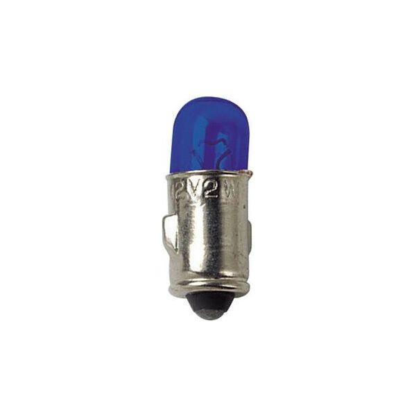 Lampa 12V Lampe Mignon - (J) - 2W - Ba7S - 2 Pezzi - Blister - Colore: Viola, Colore:Blu-image