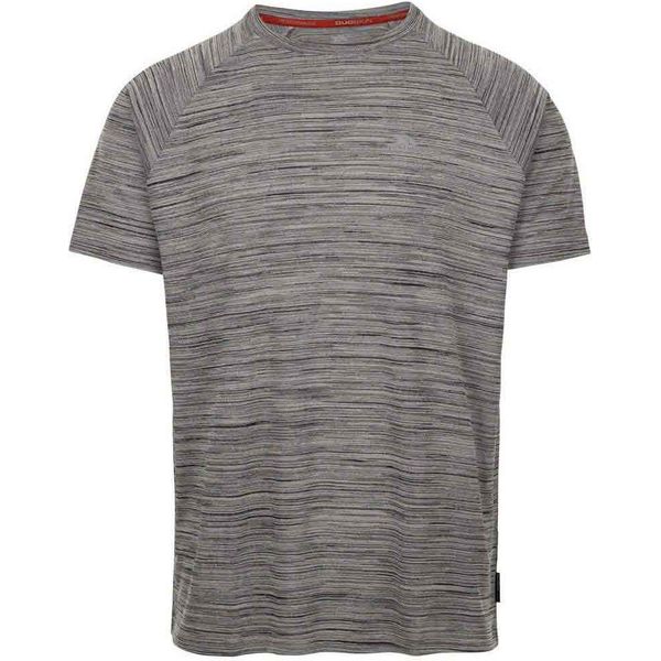 T-Shirt Trespass Leecana A Maniche Corte Grigio L Uomo Grigio L-image