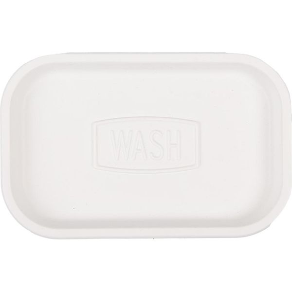 Portasapone Clayre & Eef 16X10X3 Cm In Plastica Bianca-image