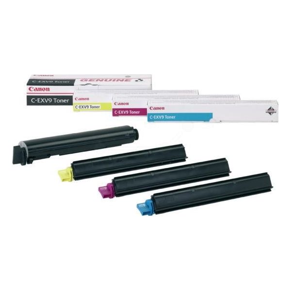 Originale Canon 8641 A 002 / C-EXV 9 Toner Ciano, 8.500 Pagine, 0,99 Centesimi Per Pagina, Contenuto: 170 G - Sostituisce La Cartuccia Toner Canon 8641A002 / CEXV9-image