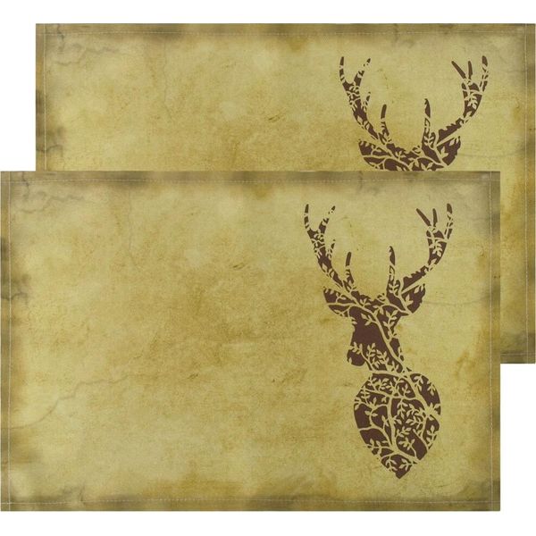 Tovagliette Tessili Cloth Sagome Di Cervo Set Di 2 45X30 Cm-image