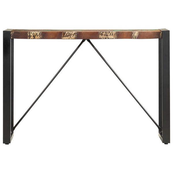 Syfax™ Tavolo Consolle 110X35X76 Cm In Legno Massello Di Recupero-image