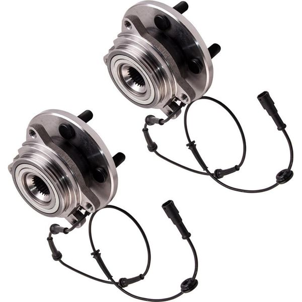 2X Cuscinetto Ruota Anteriore Mozzo & Sensore Abs Fit Land Rover Discovery 2 1998-2004-image
