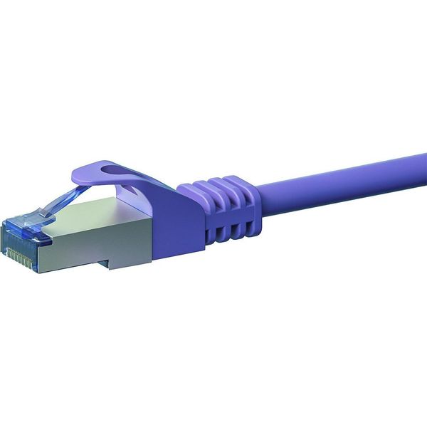 Cavo Di Rete Cat 6A Lsoh - S/Ftp - 2 Metri - Viola-image