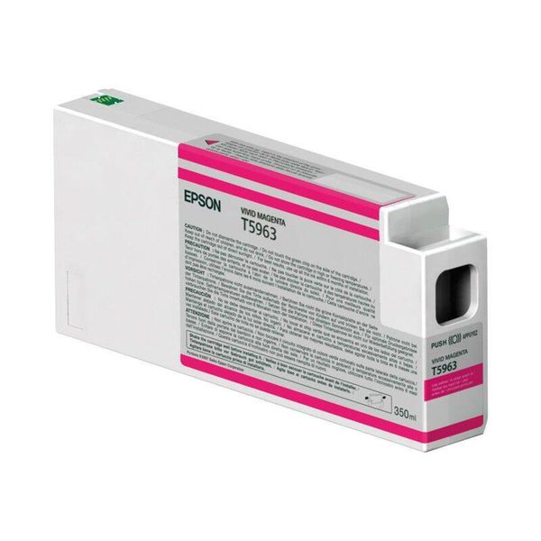 Epson Original Ultrachrome Hdr T5963 Druckerpatrone Magenta 350Ml (C13T596300)-image