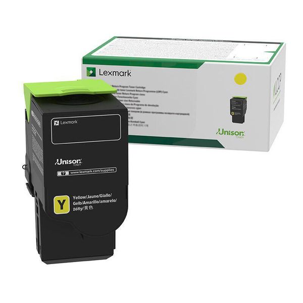 Lexmark Original Toner Gelb 3.500 Seiten (C242XY0) FüR C2425Dw, C2535Dw, Mc2425Adw, Mc2535Adwe, Mc2640Adwe-image