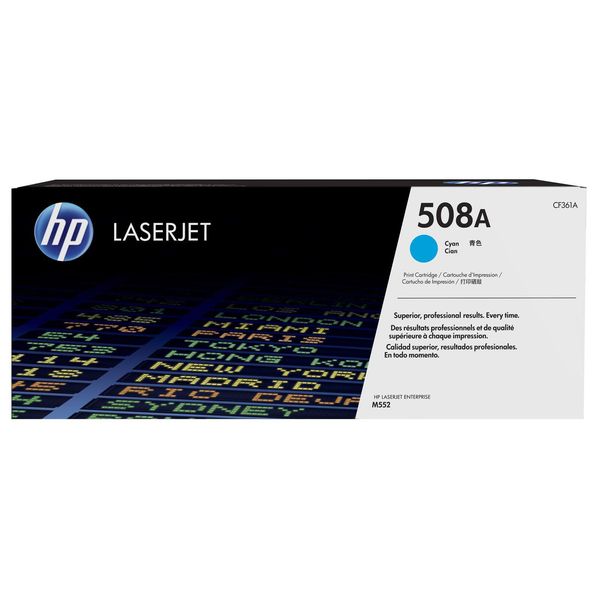 Hp Original 508A Toner - Cyan (CF361A)-image