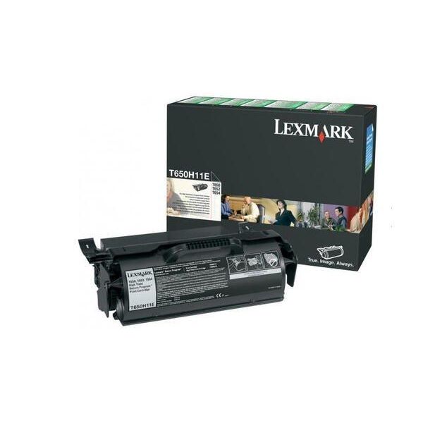 Lexmark Original Toner Schwarz 25.000 Seiten (T650H11E) FüR T650Dn/Dtn/N, T652Dn/Dtn/N, T654Dn/Dtn/N, T656Dne-image