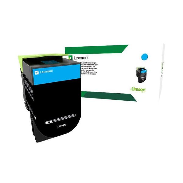 Lexmark Original Toner - Cyan (71B2HC0) FüR Cs417Dn, Cs517De, Cx417De, Cx517De-image