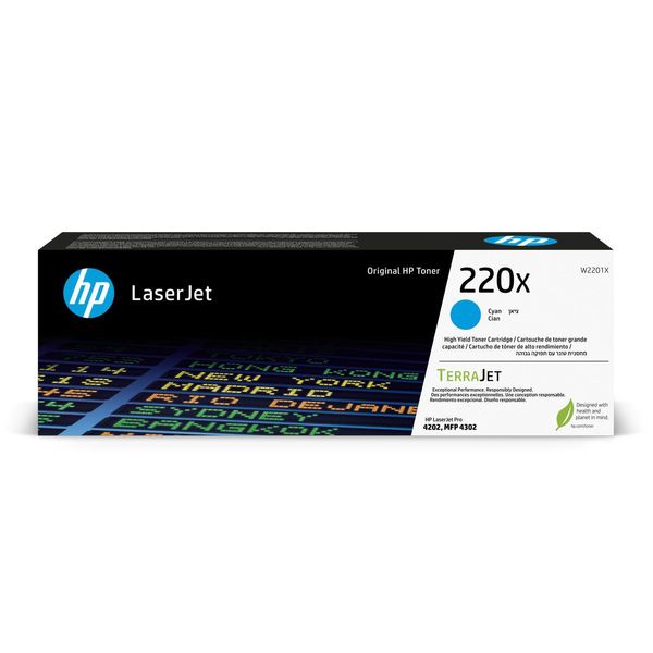 Hp Original 220X Toner - Cyan (W2201X)-image