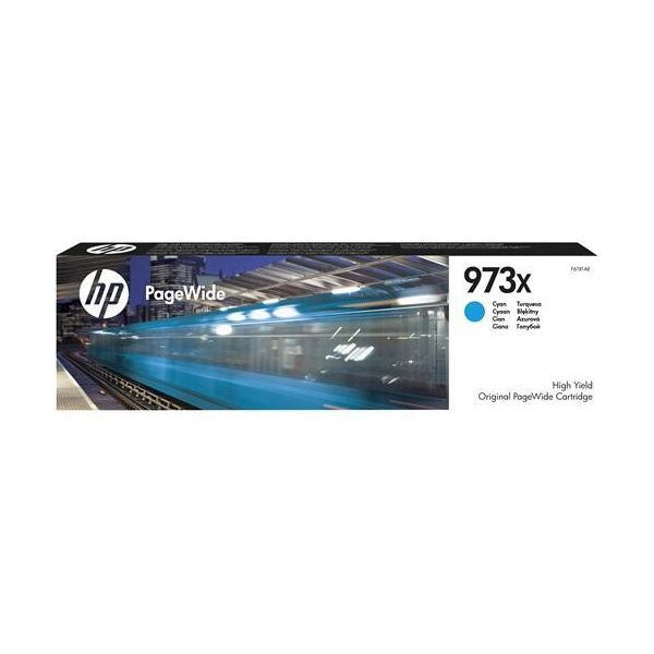 Hp Original 973X Druckerpatrone Cyan 7.000 Seiten 85,5Ml (F6T81AE)-image