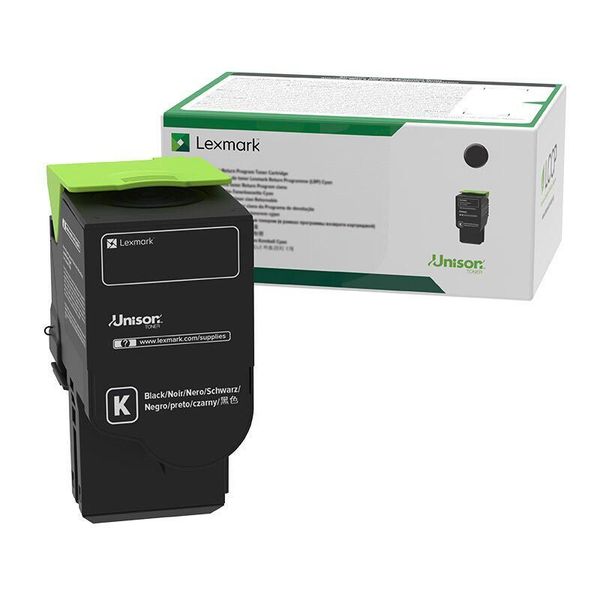 Lexmark Original Toner - Schwarz (78C2XK0) FüR Cs421Dn, Cs521Dn, Cs622De, Cx421Adn, Cx522Ade, Cx622Ade-image