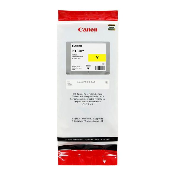 Canon Original PFI-320Y Druckerpatrone - Gelb (2893C001)-image