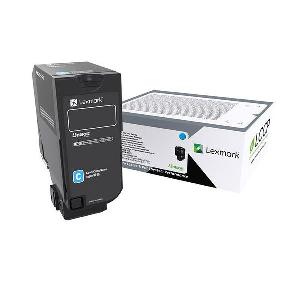 Lexmark Original Toner Standard Variante - CS728 Cyan 10000 Seiten (75B0020)-image
