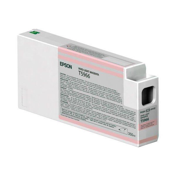 Epson Original Ultrachrome Hdr T5966 Druckerpatrone Magenta Hell 350Ml (C13T596600)-image