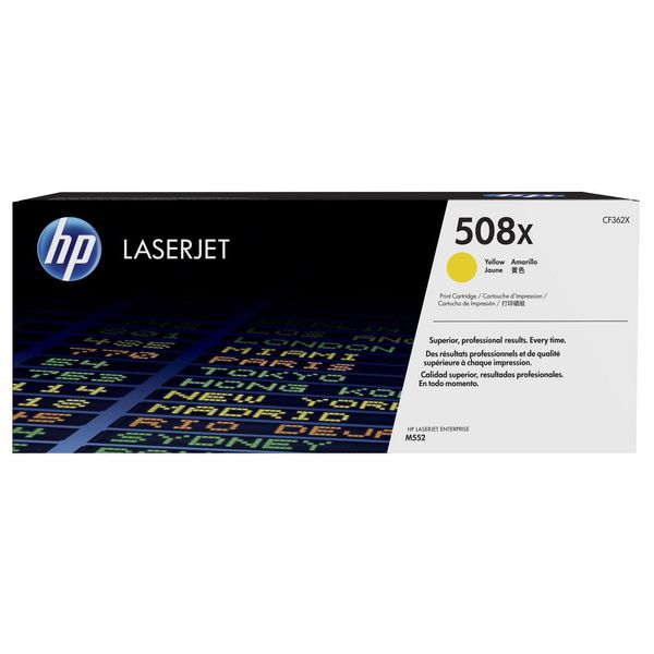 Hp Original 508X Toner - Gelb (CF362X)-image